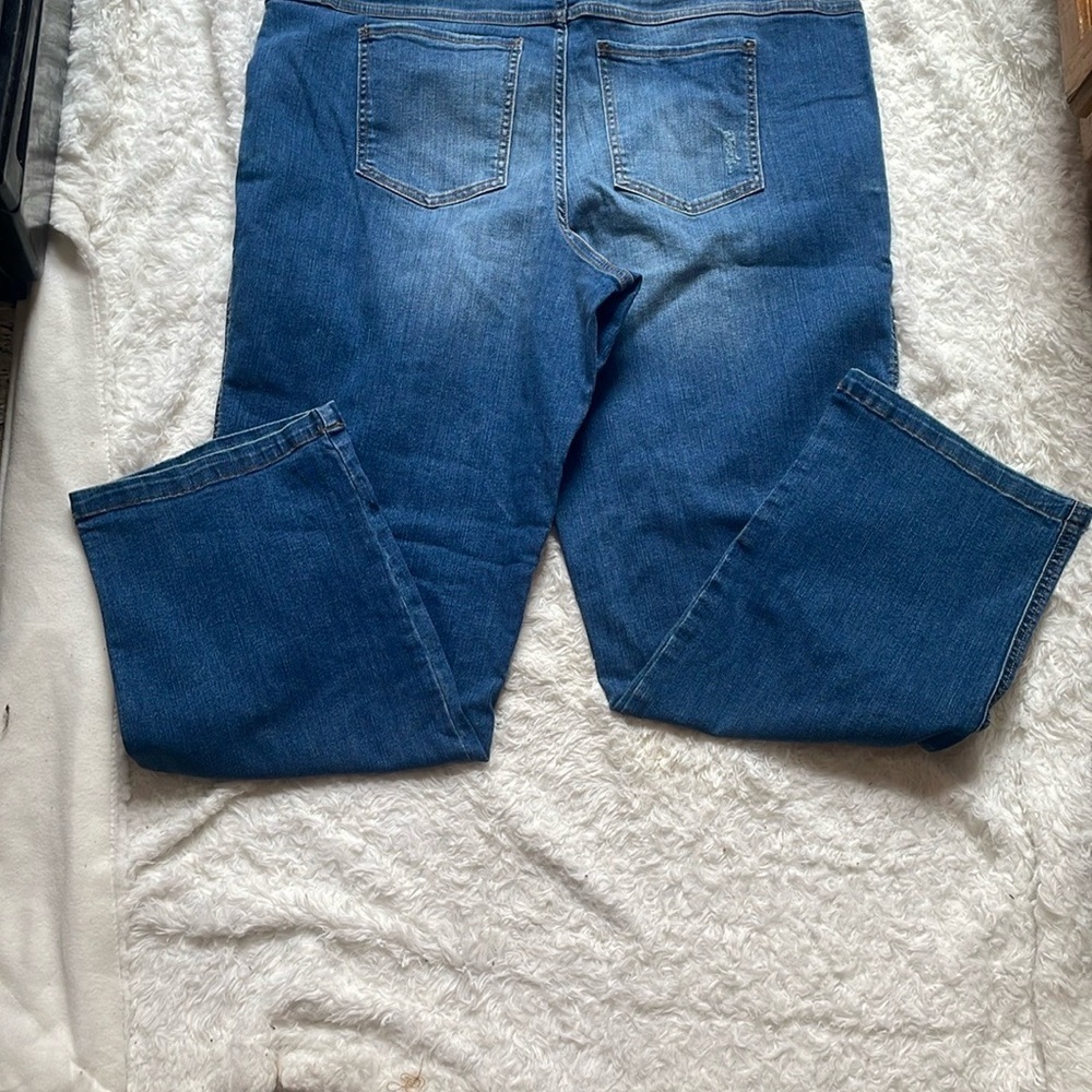 Spanx Women's Blue Jeans - Picture 8 of 12